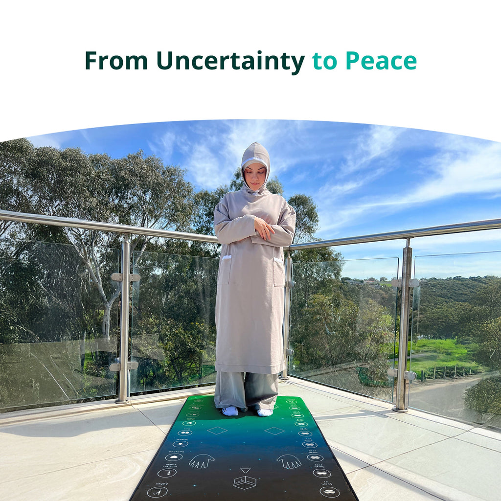 Smart Interactive Adult Prayer Mat | Wireless | 10 Languages | Ramadan & Eid Gift
