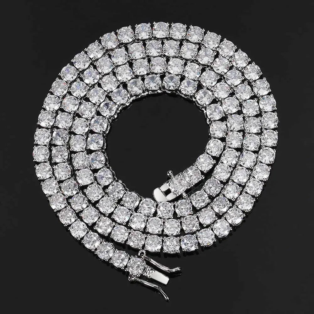 Women Zircon Tennis Necklace
