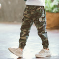 Boys Camouflage Casual Trousers