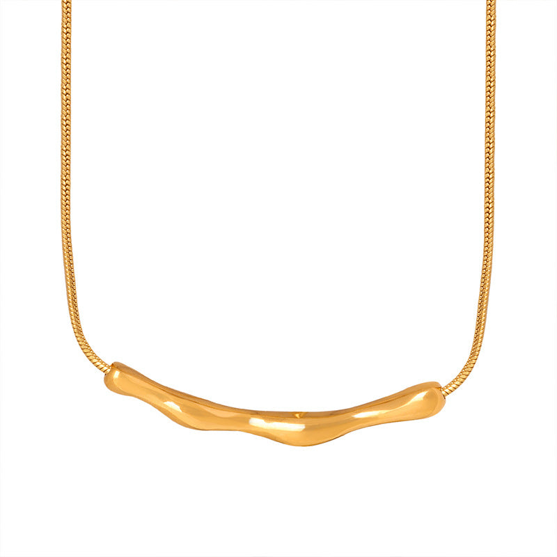 Women Asymmetric Niche Necklace
