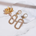 Women Tassel Diamond Earrings