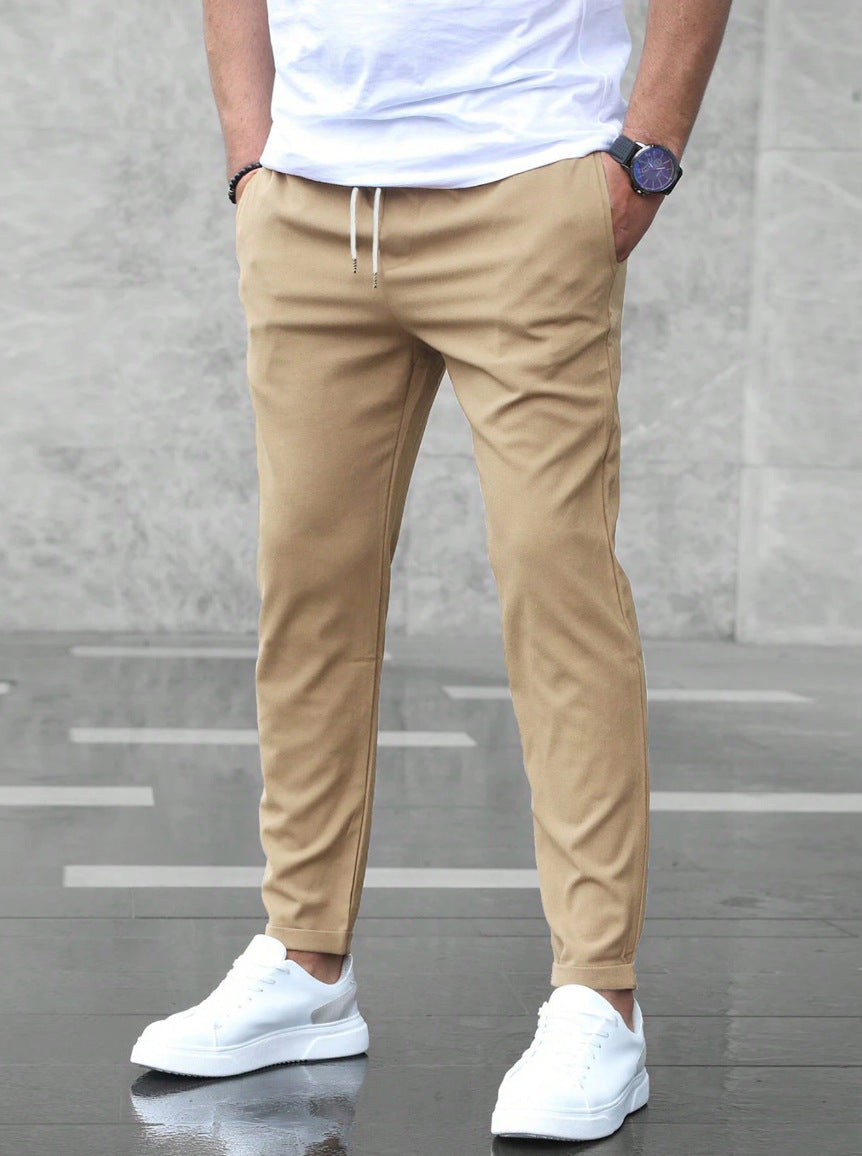 Men's Casual Drawstring Trousers