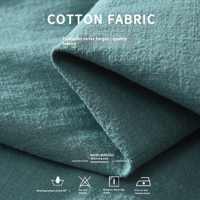 Men’s Linen Collar Shirt