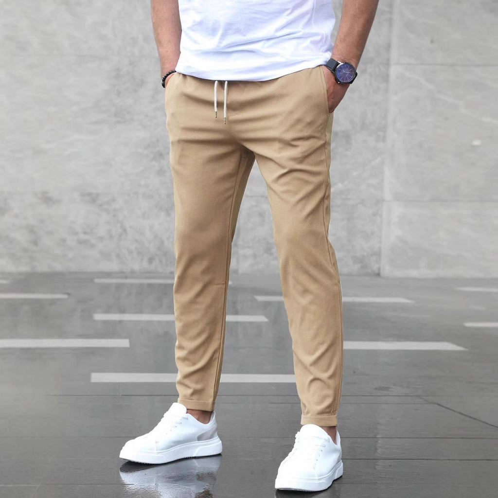 Men's Casual Drawstring Trousers