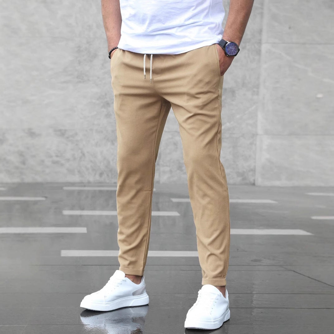 Men's Casual Drawstring Trousers