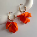 Women RosePetal Earrings